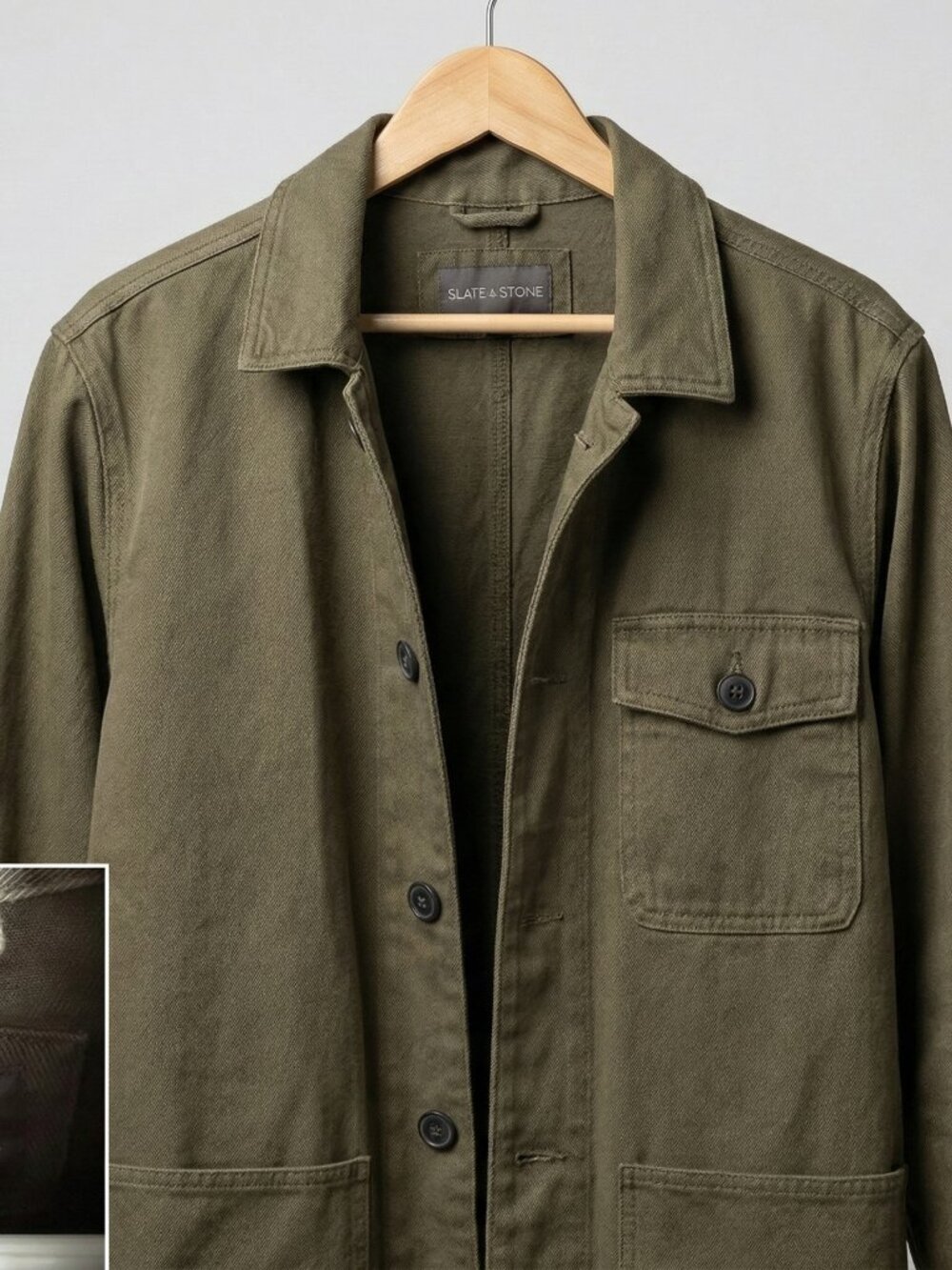 SLATE & STONE Twill Chore Jacket